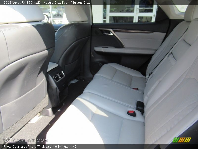 Nebula Gray Pearl / Stratus Gray 2018 Lexus RX 350 AWD