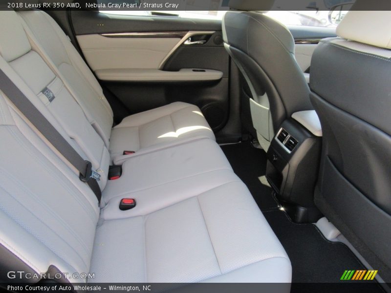 Nebula Gray Pearl / Stratus Gray 2018 Lexus RX 350 AWD