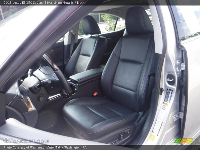 Front Seat of 2015 ES 350 Sedan