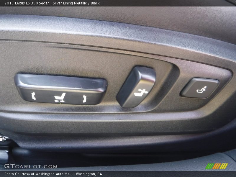 Front Seat of 2015 ES 350 Sedan