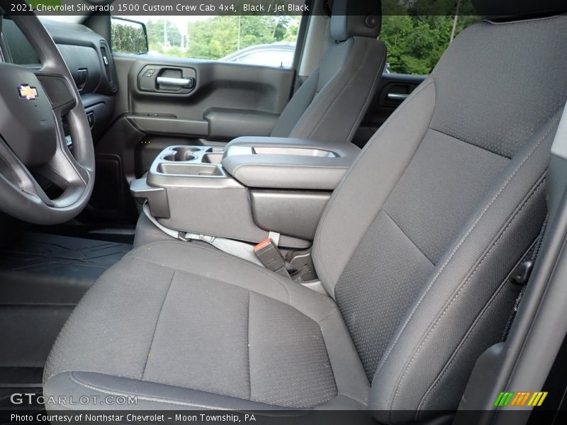 Front Seat of 2021 Silverado 1500 Custom Crew Cab 4x4