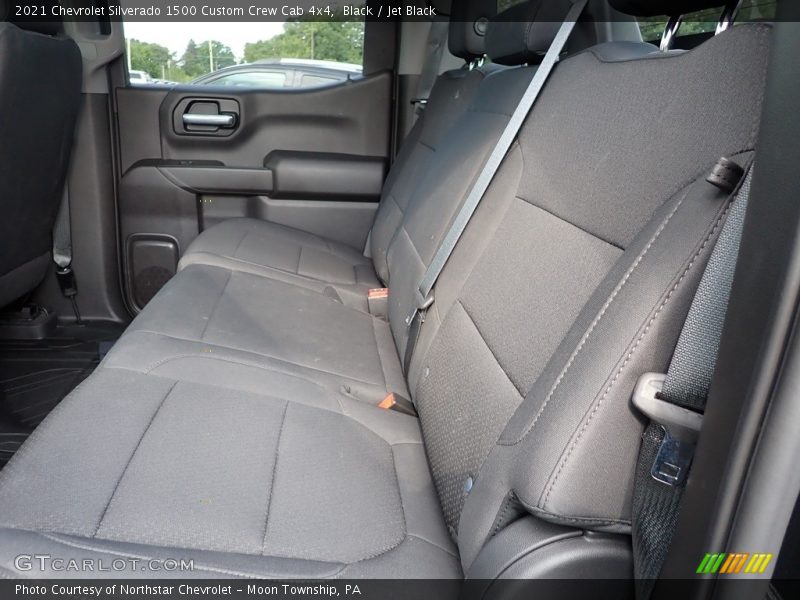 Rear Seat of 2021 Silverado 1500 Custom Crew Cab 4x4