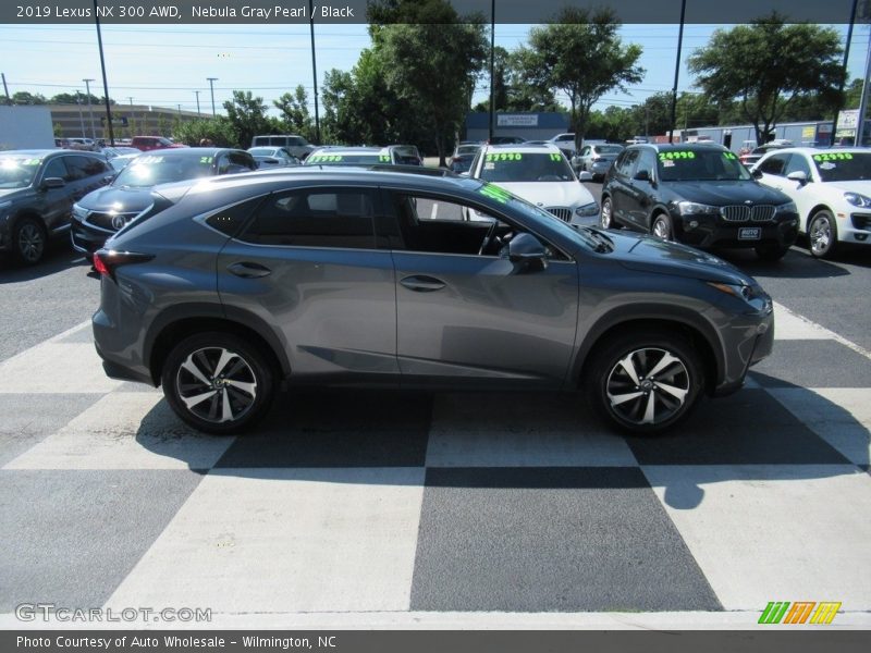 Nebula Gray Pearl / Black 2019 Lexus NX 300 AWD