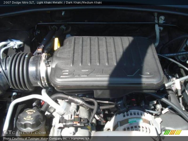 Light Khaki Metallic / Dark Khaki/Medium Khaki 2007 Dodge Nitro SLT