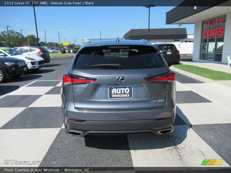 Nebula Gray Pearl / Black 2019 Lexus NX 300 AWD