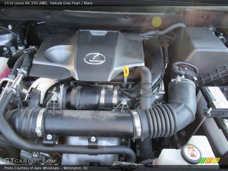 Nebula Gray Pearl / Black 2019 Lexus NX 300 AWD
