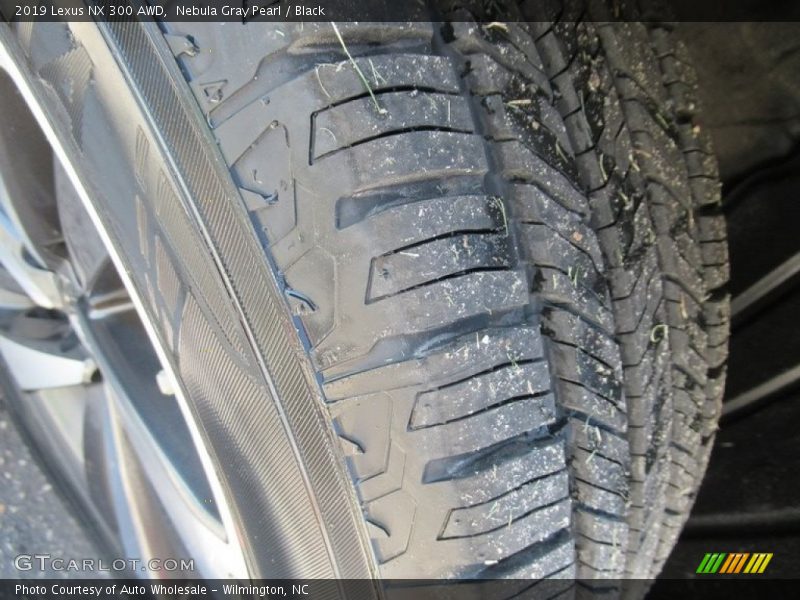 Nebula Gray Pearl / Black 2019 Lexus NX 300 AWD