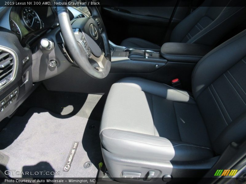 Nebula Gray Pearl / Black 2019 Lexus NX 300 AWD