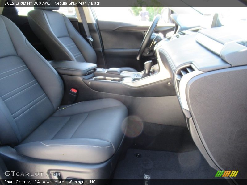 Nebula Gray Pearl / Black 2019 Lexus NX 300 AWD