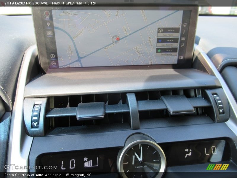 Nebula Gray Pearl / Black 2019 Lexus NX 300 AWD