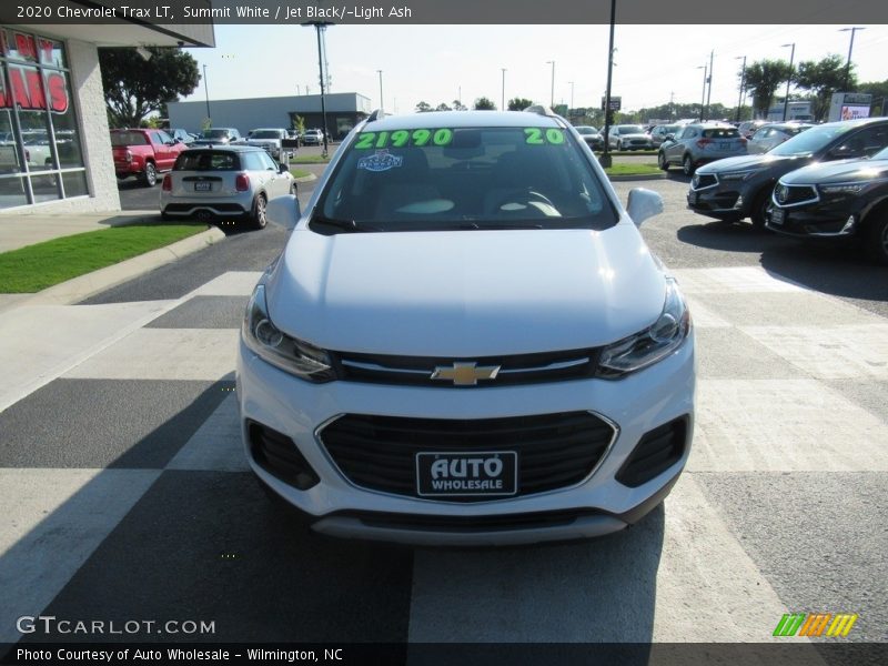 Summit White / Jet Black/­Light Ash 2020 Chevrolet Trax LT