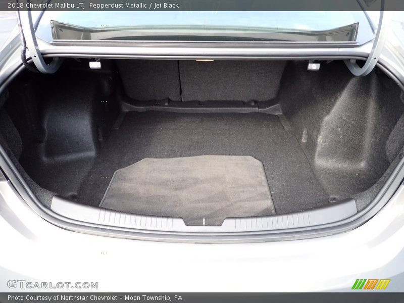 Pepperdust Metallic / Jet Black 2018 Chevrolet Malibu LT