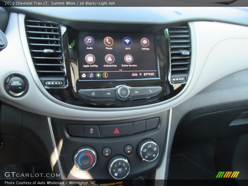 Summit White / Jet Black/­Light Ash 2020 Chevrolet Trax LT