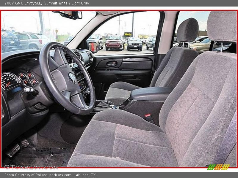 Summit White / Light Gray 2007 GMC Envoy SLE