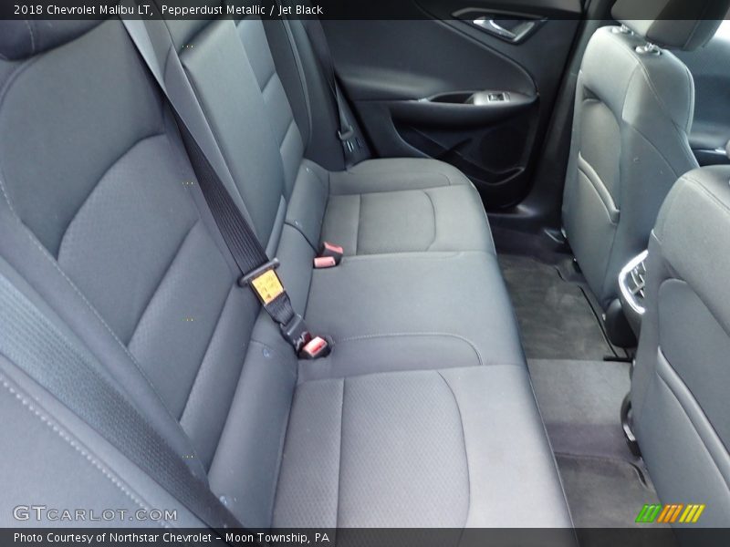 Pepperdust Metallic / Jet Black 2018 Chevrolet Malibu LT