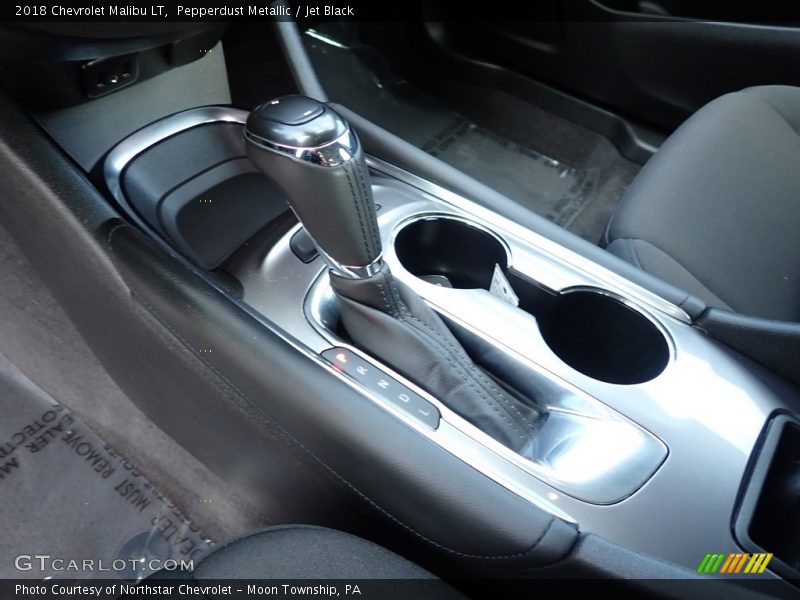 Pepperdust Metallic / Jet Black 2018 Chevrolet Malibu LT