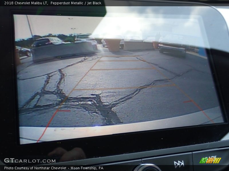 Pepperdust Metallic / Jet Black 2018 Chevrolet Malibu LT