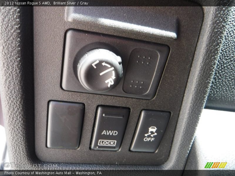 Brilliant Silver / Gray 2012 Nissan Rogue S AWD