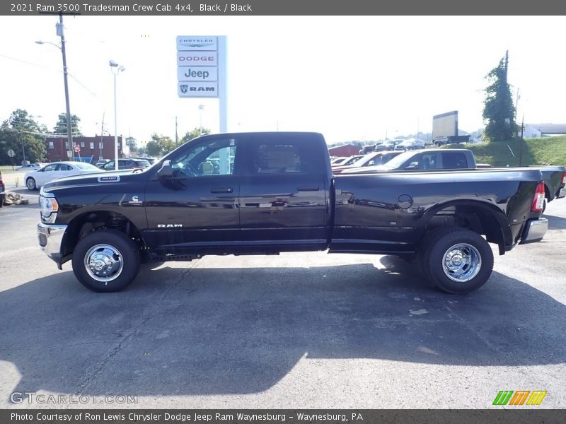 Black / Black 2021 Ram 3500 Tradesman Crew Cab 4x4