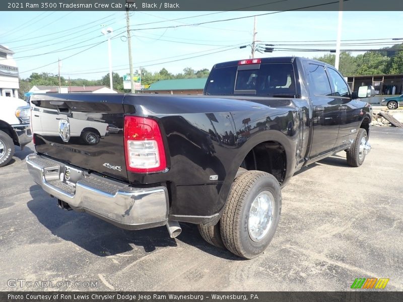 Black / Black 2021 Ram 3500 Tradesman Crew Cab 4x4