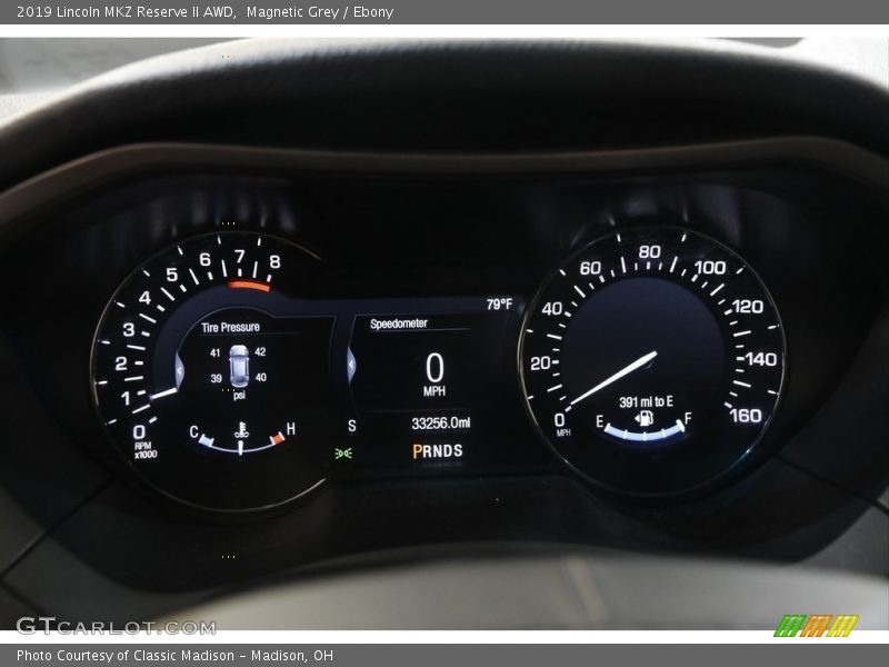  2019 MKZ Reserve II AWD Reserve II AWD Gauges
