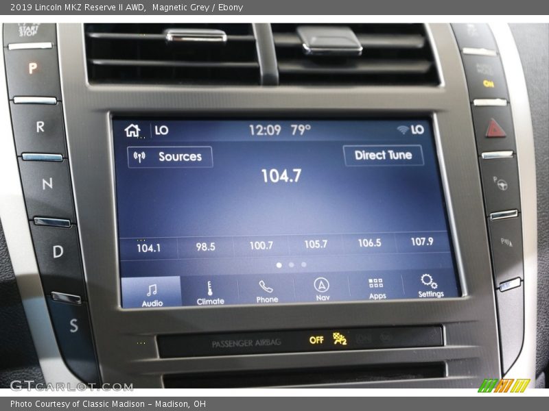 Magnetic Grey / Ebony 2019 Lincoln MKZ Reserve II AWD