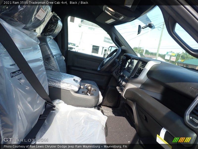 Black / Black 2021 Ram 3500 Tradesman Crew Cab 4x4
