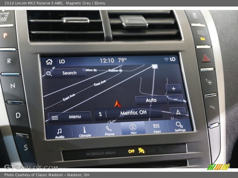 Navigation of 2019 MKZ Reserve II AWD