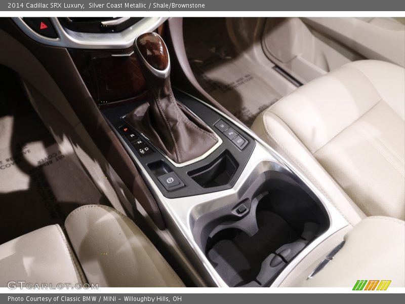 Silver Coast Metallic / Shale/Brownstone 2014 Cadillac SRX Luxury