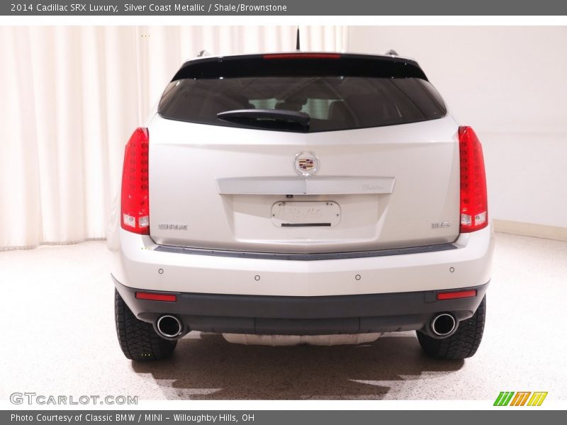 Silver Coast Metallic / Shale/Brownstone 2014 Cadillac SRX Luxury