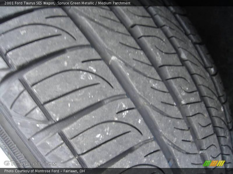 Spruce Green Metallic / Medium Parchment 2001 Ford Taurus SES Wagon