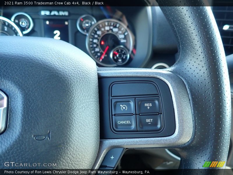 Black / Black 2021 Ram 3500 Tradesman Crew Cab 4x4