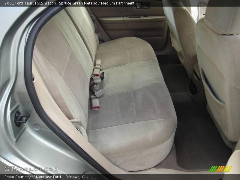 Spruce Green Metallic / Medium Parchment 2001 Ford Taurus SES Wagon