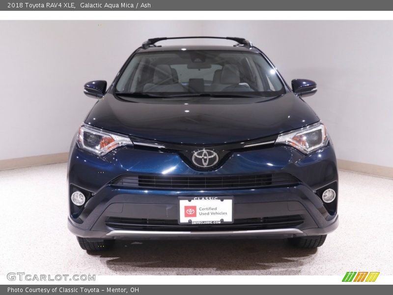 Galactic Aqua Mica / Ash 2018 Toyota RAV4 XLE