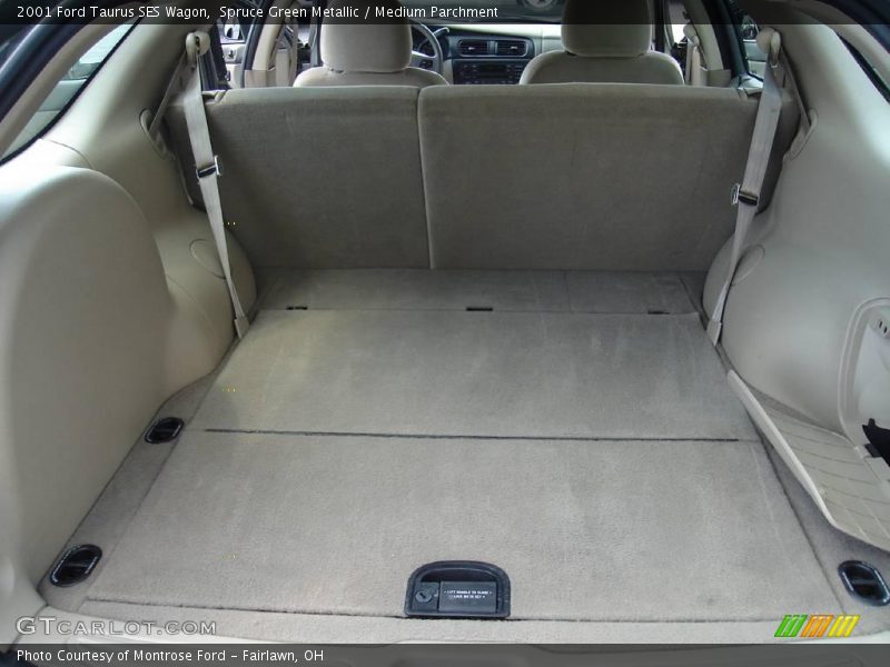Spruce Green Metallic / Medium Parchment 2001 Ford Taurus SES Wagon