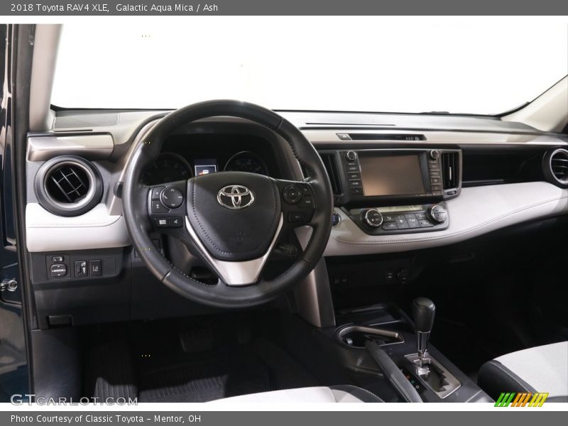 Galactic Aqua Mica / Ash 2018 Toyota RAV4 XLE