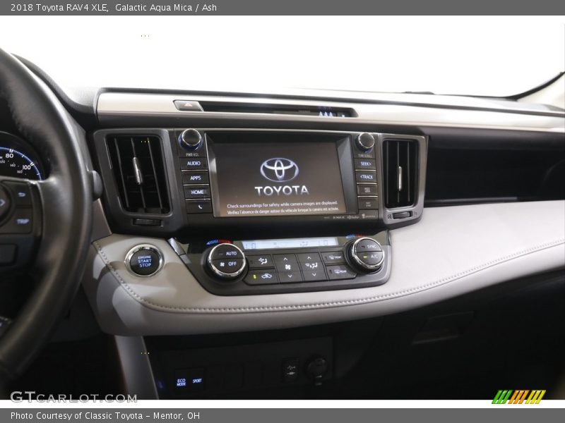 Galactic Aqua Mica / Ash 2018 Toyota RAV4 XLE