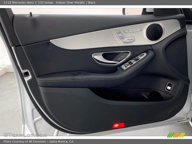 Iridium Silver Metallic / Black 2018 Mercedes-Benz C 300 Sedan