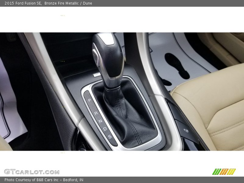 Bronze Fire Metallic / Dune 2015 Ford Fusion SE