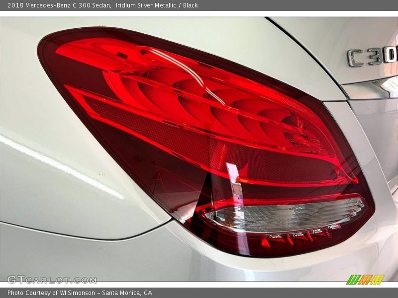 Iridium Silver Metallic / Black 2018 Mercedes-Benz C 300 Sedan