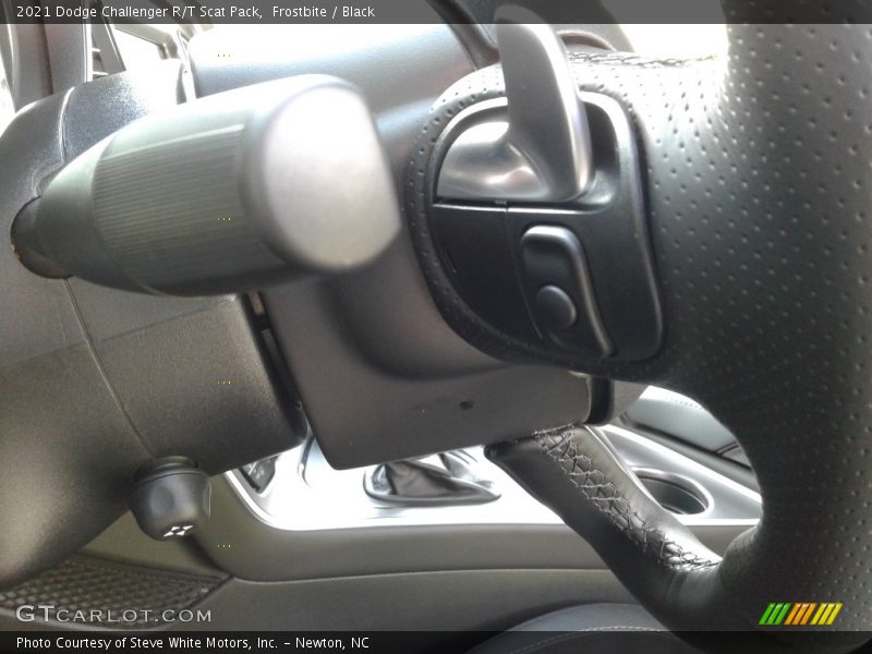 Frostbite / Black 2021 Dodge Challenger R/T Scat Pack