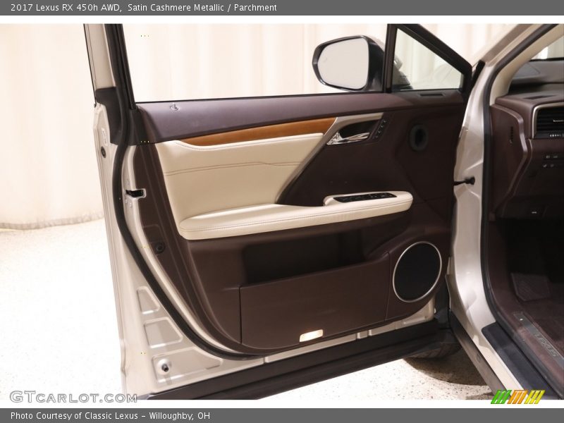 Satin Cashmere Metallic / Parchment 2017 Lexus RX 450h AWD