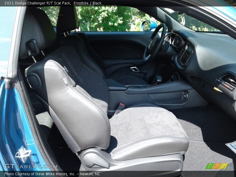 Frostbite / Black 2021 Dodge Challenger R/T Scat Pack