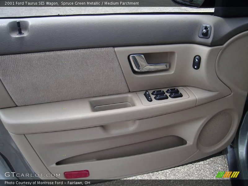 Spruce Green Metallic / Medium Parchment 2001 Ford Taurus SES Wagon