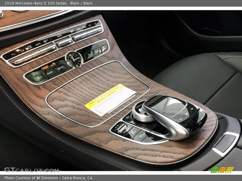 Black / Black 2018 Mercedes-Benz E 300 Sedan