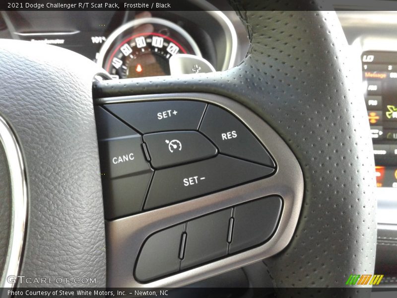 Frostbite / Black 2021 Dodge Challenger R/T Scat Pack