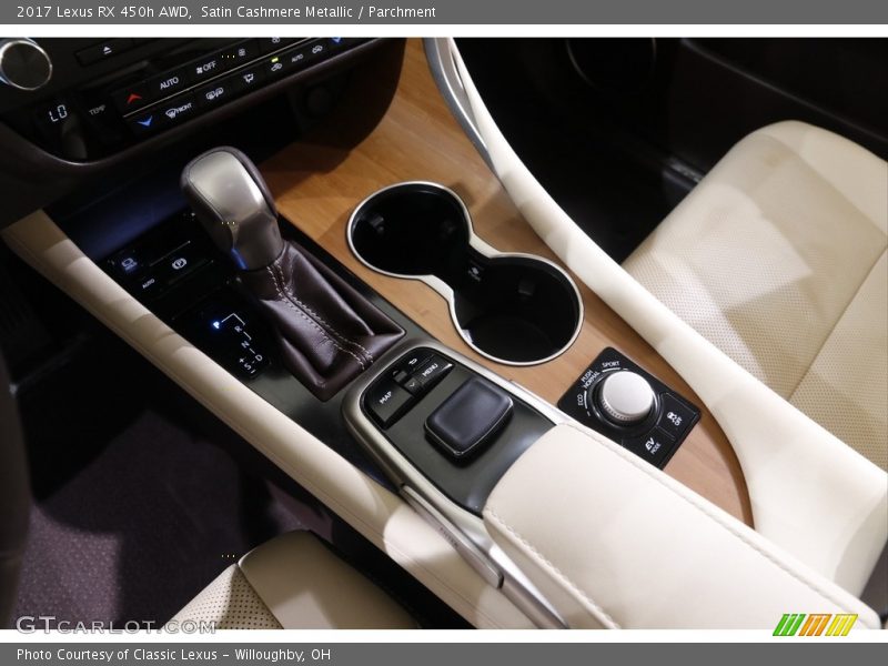 Satin Cashmere Metallic / Parchment 2017 Lexus RX 450h AWD
