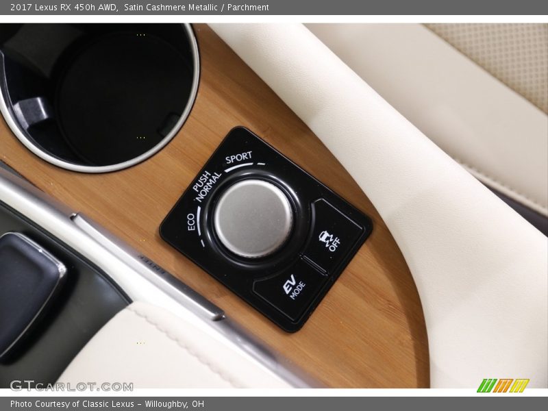 Satin Cashmere Metallic / Parchment 2017 Lexus RX 450h AWD