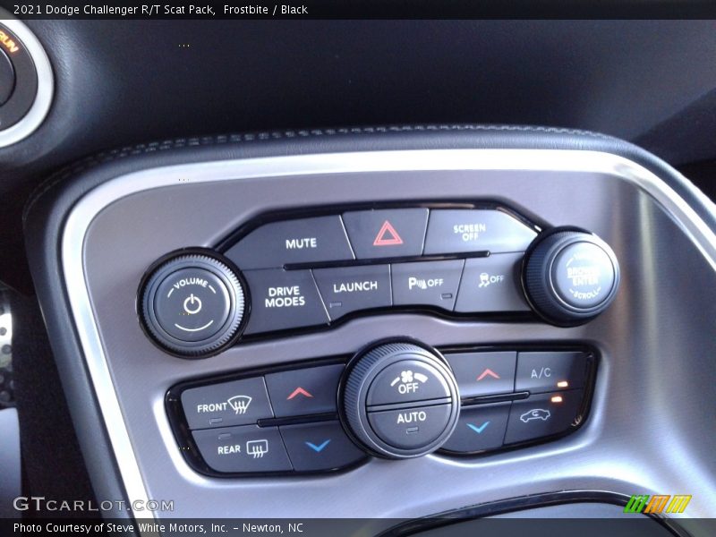 Frostbite / Black 2021 Dodge Challenger R/T Scat Pack