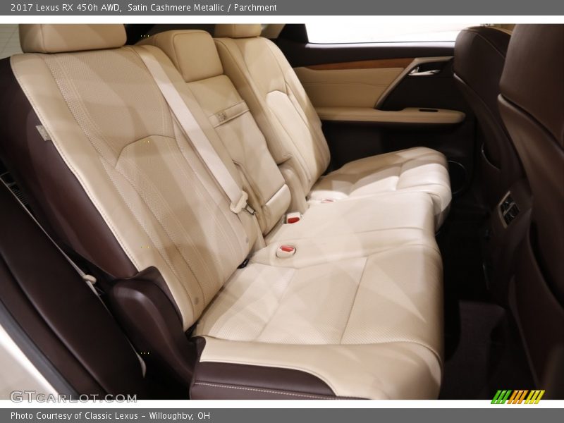 Satin Cashmere Metallic / Parchment 2017 Lexus RX 450h AWD
